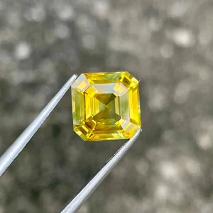 Yellow Sapphire · Asscher Cut · 5.17 ct · Sri Lanka