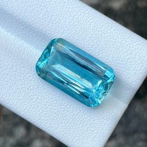 ID_110_402_2.B Blue Aquamarine · Fancy Cushion · 11.20 ct · Nigeria