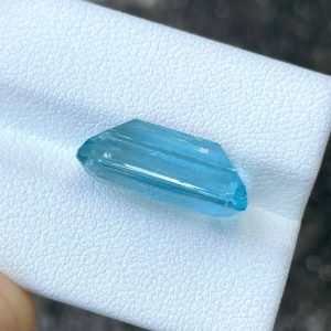 ID_110_402_4.B Blue Aquamarine · Fancy Cushion · 11.20 ct · Nigeria