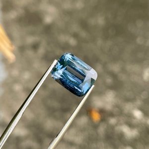 ID_112_405_3.D Blue-Grey Spinel · Fancy Cushion · 5.15 ct · Tanzania