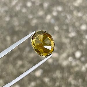ID_129_407_4.C Yellow Chrysoberyl · Fancy Cushion · 16.23 ct · Sri Lanka