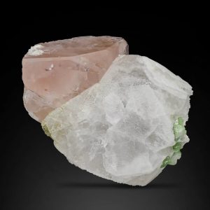 Morganite with Pollucite and Tourmaline · Afghanistan